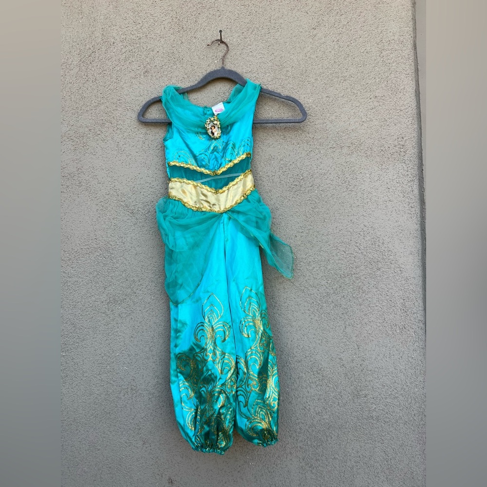 Disney Turquoise and Gold Princess Costume